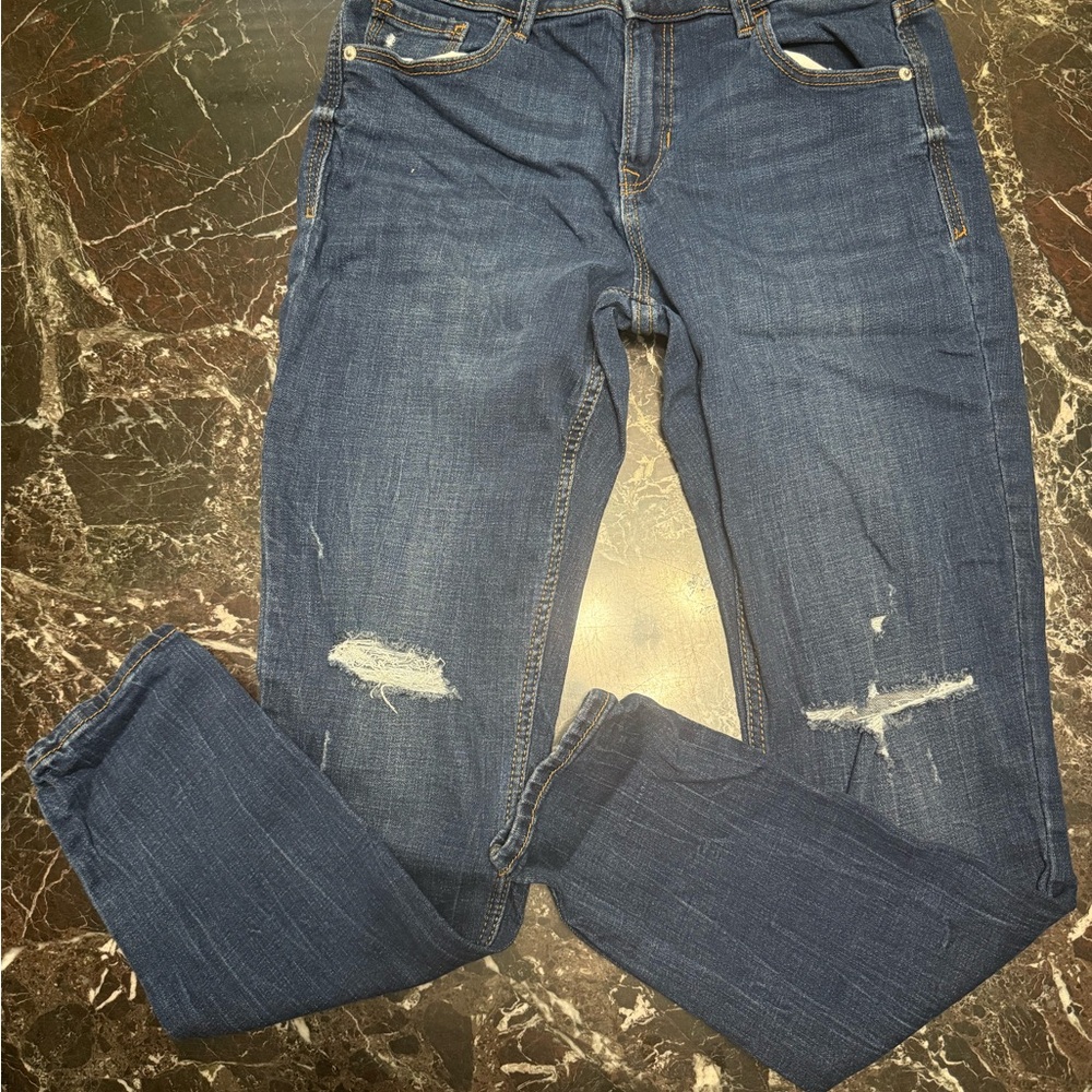 Old Navy Indigo Rockstar Super Skinny Jeans